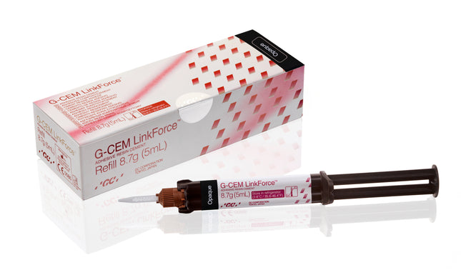 G-Cem LinkForce Cement, Syringe Refill, 5 ml, Bleach, 1/Pk