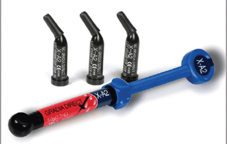 Gradia Direct X Universal Composite, Unitip Refill, 0.16 ml, X-D2, 10/Pk