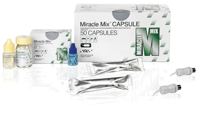 Miracle Mix Metal-Reinforced Core Build-Up Material, Triple-Cure, Liquid, 10 g/Bt, 1/Pk, 000122