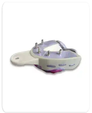 Upper S3 Large Specialized Implantology Impression Tray, pack of 6.