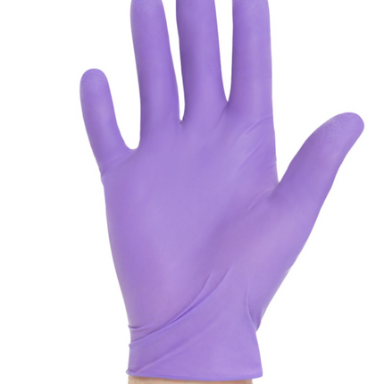 Purple Nitrile Dental Exam Gloves, Powder-Free, Medium, 100/Box