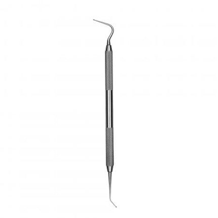 Calcium Hydroxide Placement Instrument, Double-End, # 6 Satin Steel Handle, 1/Pk, PICH6