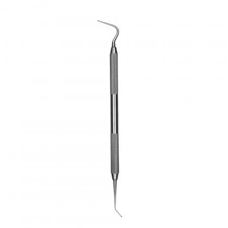 Calcium Hydroxide Placement Instrument, Double-End, # 6 Satin Steel Handle, 1/Pk, PICH6