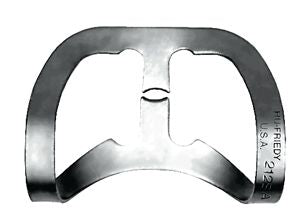 Rubber Dam Clamp, # 212SA, Anterior, Satin Steel, 1/Pk, RDCM212SA