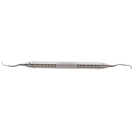 Rigid Gracey Curette, Double-Ended, 11/12, # 6 Satin Steel, Mesial Surface of Posterior Teeth, 1/Pk, SG11/12R6