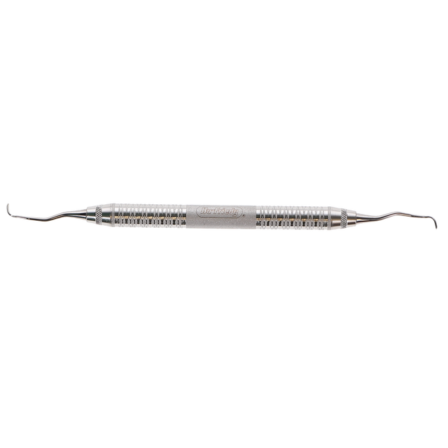 Rigid Gracey Curette, Double-Ended, 11/12, # 6 Satin Steel, Mesial Surface of Posterior Teeth, 1/Pk, SG11/12R6