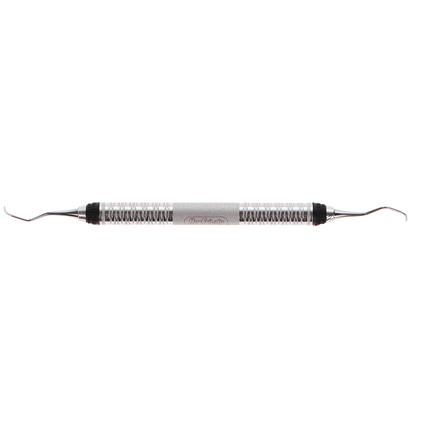 Gracey Curette, Double-Ended, 7/8, Medium, # 7 Satin Steel Colors, Premolars and Molars/Facial and Lingual Surfaces, 1/Pk, SG7/87