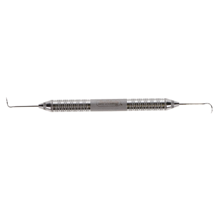 Explorer Pigtail, Double-End, # 6 Satin Steel Handle, # 2A, 1/Pk, EXD2A6