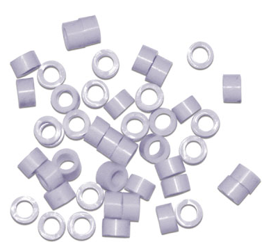 IMS Color Code Instrument Rings, Regular, White, 50/Pk, IMS-1282