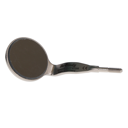 Cone Socket Mouth Mirror, FS, Double-Sided, # 5 Rhodium-Coated, 3/Pk, MIR5DS/3