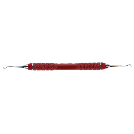 Hu-Friedy - Scaler #204S DE Sickle Scaler hdl #8 Resin, red