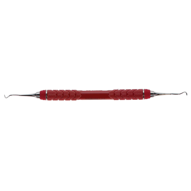 Hu-Friedy - Scaler #204S DE Sickle Scaler hdl #8 Resin, red