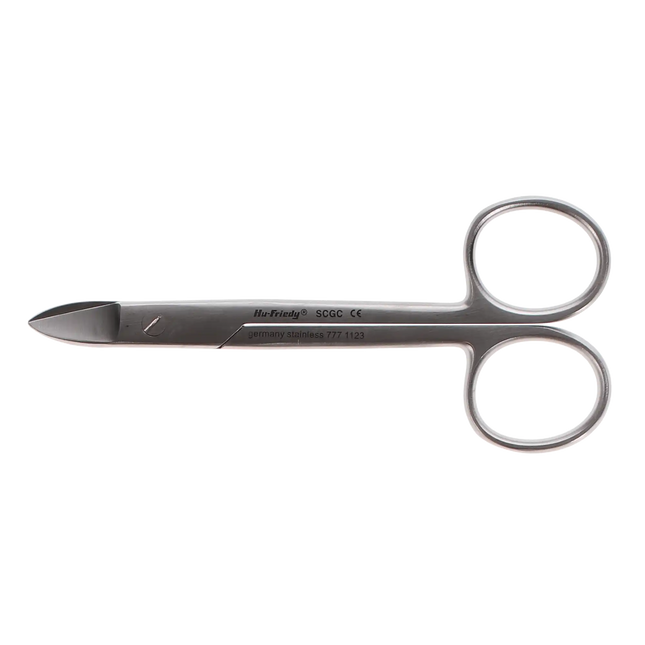 Hu-Friedy - Scissors Crown & Gold Curved