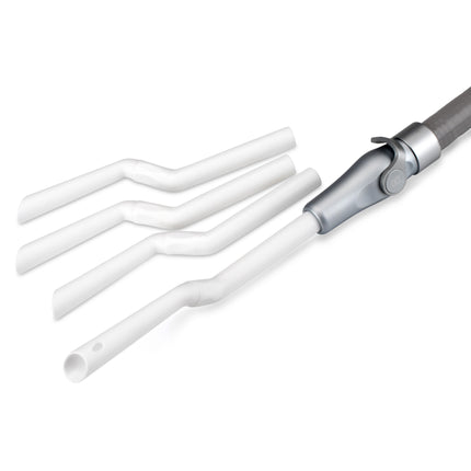 Angle-Ease Adjustable HVE Tips Fits All Standard Valves. Single-Use White Plastic, 7042610