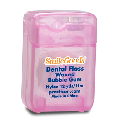 Smilegoods Bubble Gum Waxed Dental Floss Coordinates Toothbrushes & Maximizes Your Savings! Each, 7045204