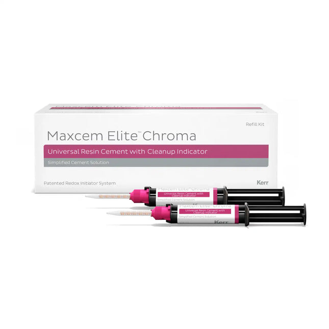 Maxcem Elite Chroma Refill 2/Pk White