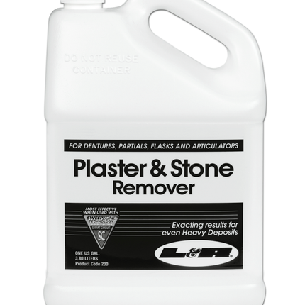 Ultrasonics Plaster and Stone Remover, 1 Gal, 1/Pk