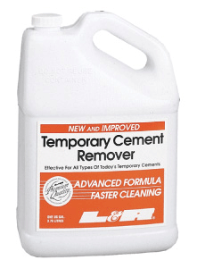 Advanced Formula Temporary Cement Remover, 1 Gal, 1/Pk, 293