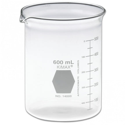 Ultrasonic Cleaner Glass Beakers, 600 ml, 40006