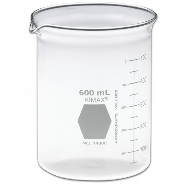 Ultrasonic Cleaner Glass Beakers, 600 ml, 40006