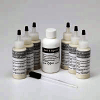 Jet Tooth Shade Temporary C&B Acrylic Resin, Powder, 16 oz, C4, 1/Pk