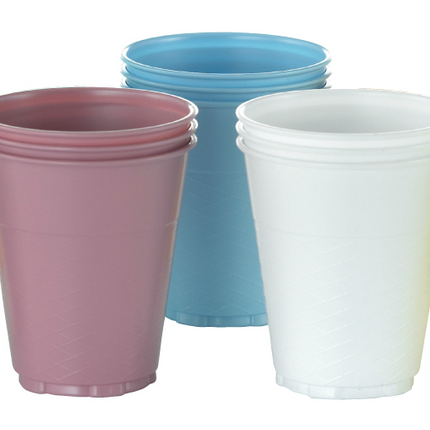 SafeBasics Disposable Plastic Drinking Cups, 5 oz, Green, 1000/Pk, 105