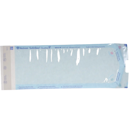 Medicom - SafeSeal Quattro Pouch Bulk 3.5x9 500/Bx