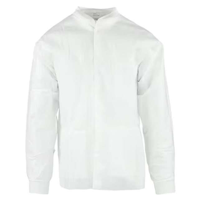 SafeWear Disposable Hipster Jacket, Large, White Frost, 12/Pk, 8105-C