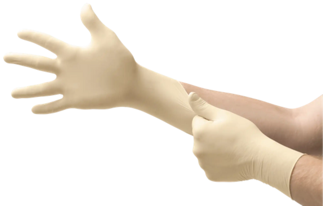 Microflex - Diamond Grip PF Latex Gloves Small 100/Bx