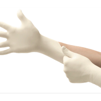 Microflex - Diamond Grip Plus PF Latex Gloves Medium 100/Box