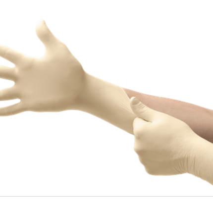 Evolution One EV-2050 Examination Gloves, Powder-Free, Latex, Small, 100/Box, EV-2050-S