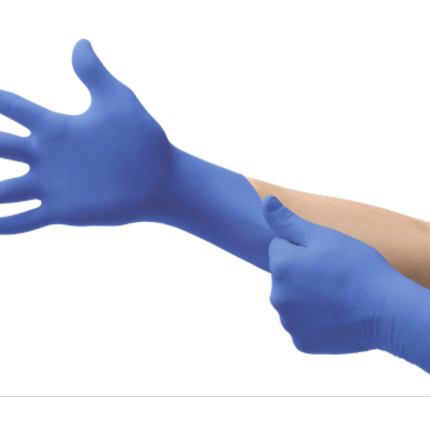 Microflex - Ultraform Cobalt Blue Nitrile Gloves Medium 300/Box