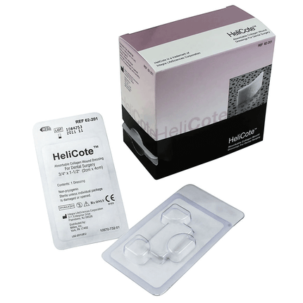 Helicote Collagen Wound Dressing 3/4 x 1.5 10/bx