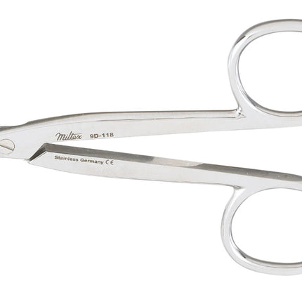 Crown-Festooning Scissors, Pedodontic, Curved, 3-1/2", 1/Pk, 9D-118
