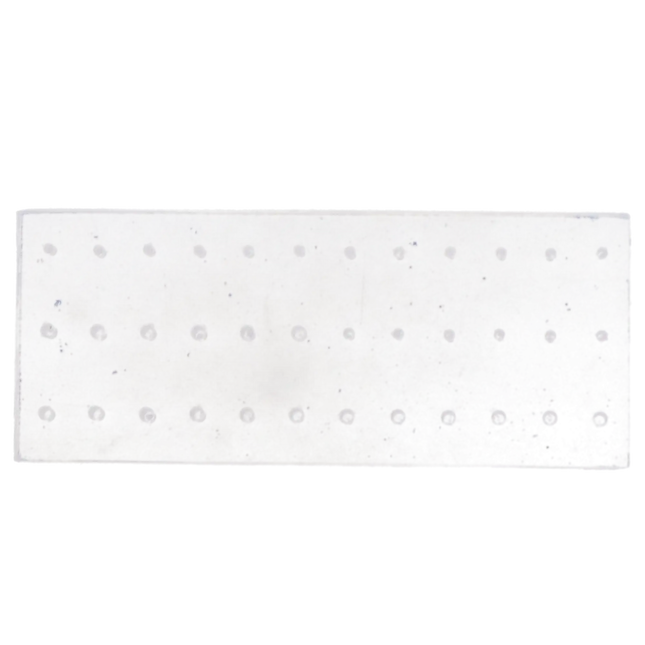 Bur Block 36 Hole FG/RA Clear Plexiglass.