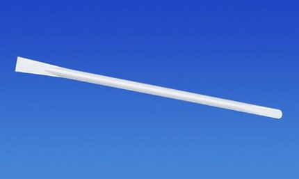 Candeez Disposable Mixing Stick and Spatula, Double-Ended, 4.5", White, 100/Pk