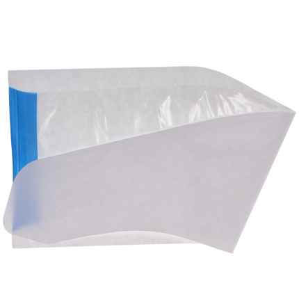 Slip-On Plastic Chair Sleeve, No-Slip, 48" x 56", Clear, 150/Pk, 3870-NS