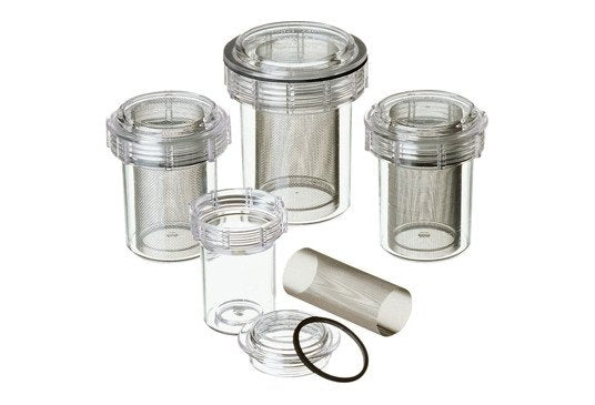 Evac-U-Trap Central Vacuum Pump Traps, 3 1/2" x 4 3/8", # 2300, 8/Pk
