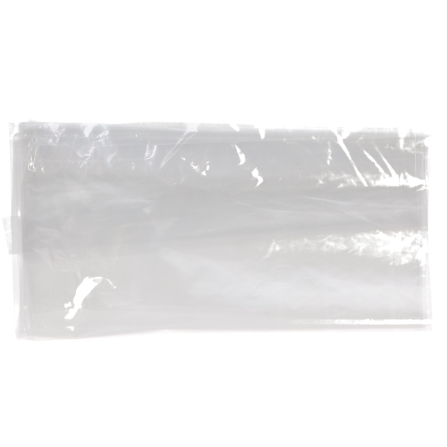 L-Style Light Sleeve, Slip-On, 1 1/2" x 8", Clear, 500/Pk, 3650