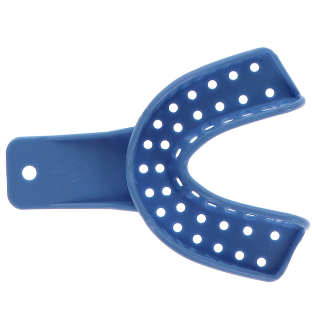 Excellent II Disposable Impression Trays, # 4, Medium, Lower Arch, 12/Pk, IT2-ML