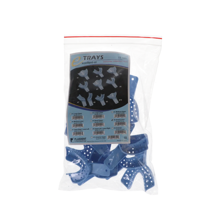 Plasdent - Excellent II Impression Trays 12/Bg #6 SL