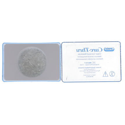 Cure-Thru Clear Cervical Matrices, Anterior/Premolar, 150/Box, 9061017