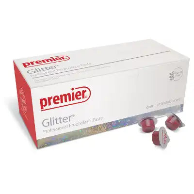 Premier - Glitter Prophy Paste Fine Strawberry 200/Bx