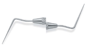 Plugger, Root Canal, Double-End, Round Handle, # RC 1/3, 1/Pk, 1003862