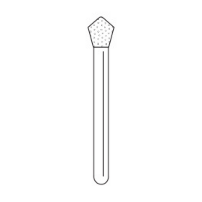 Solo Diamond Single Use Burs, FG, Acorn Point End, # 3028, 2.8 mm, Fine, Red, 25/Pk, 905028F