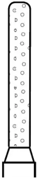 Two Striper Diamond Burs, FGSS, KS Cylinder, Round Edge, 575.7 S KS1, 1.2 mm, Coarse, Green, 5/Pk, 2015911