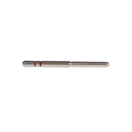 Two Striper Diamond Burs, FG, Tissue Guard End-Cutting, TGE1.4, 1.4 mm, Fine, Red, 5/Pk, 2015840