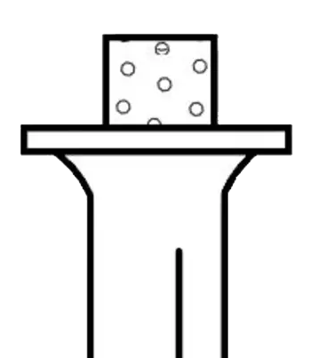 Two Striper Diamond Burs, FG, Depth-Cut, DC1.0, 1.2 mm, Coarse, Green, 5/Pk, 2015802