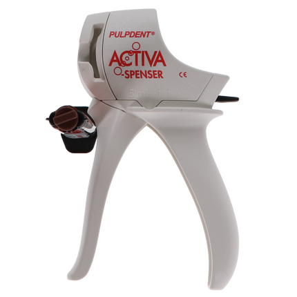 Activa BioActive Composite Resin Restorative, Dual-Cure, Syringe Starter Kit, 5 ml, Universal Viscosity, A2, 1/Pk, VR-A2