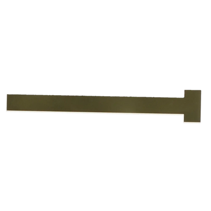 Bands, ?T? Type Brass  .002?/.05Mm Thick (Box Of 100) Straight - Narrow (5/32?)